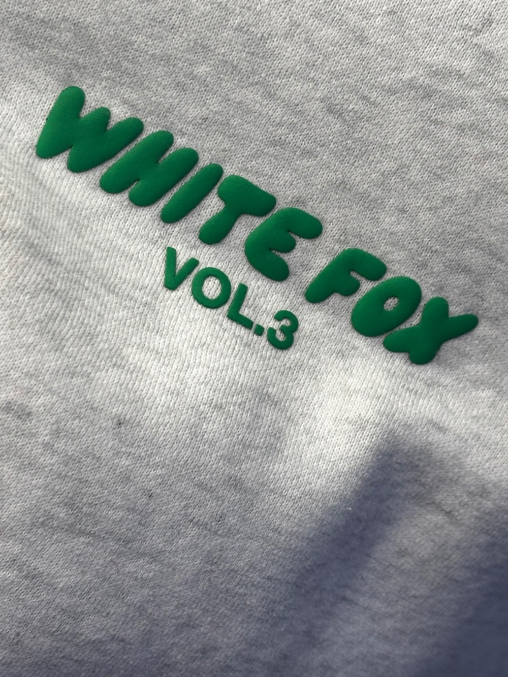 EUC [White Fox] Glacier Grey & Green VOL. 3 < Offstage Hoodie > Small Medium - Picture 7 of 12